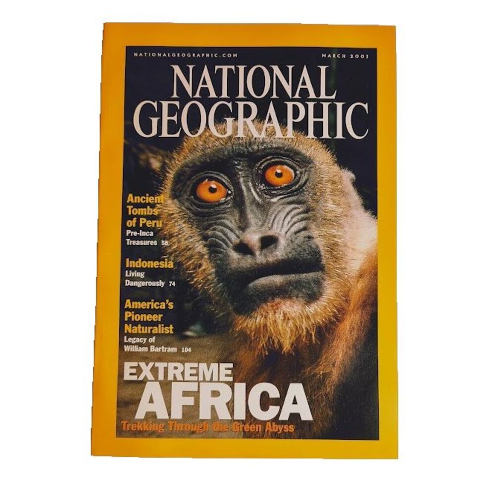 National Geographic Magazine Extreme Africa March 2001